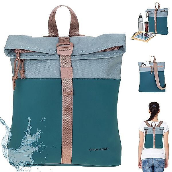 NEW REBELS Freizeitrucksack Damen klein Rucksack günstig online kaufen