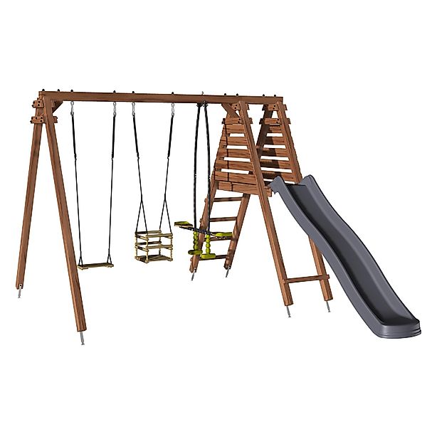 Soulet Holzschaukel Trefle 291 cm x 351 cm x 224 cm günstig online kaufen