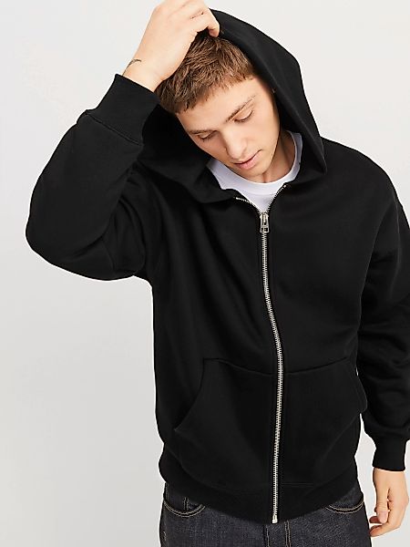 Jack & Jones Kapuzensweatjacke "JJEURBAN EDGE SWEAT ZIP HOOD NOOS", mit Rip günstig online kaufen