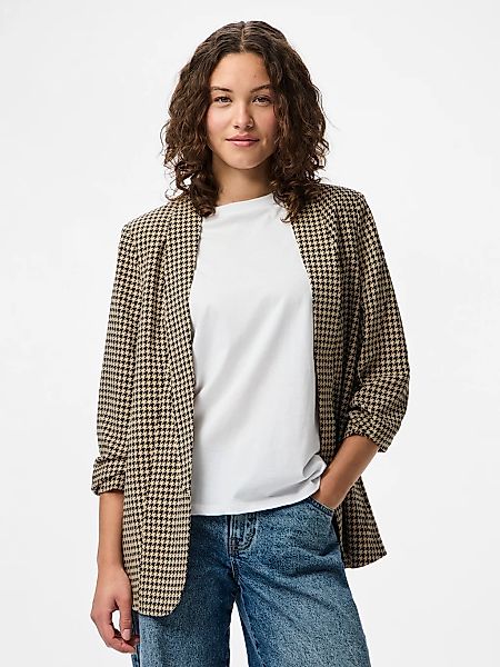 pieces "PCBOSELLA 3/4 PRINTED BLAZER NOOS" mit 3/4 Ärmel günstig online kaufen