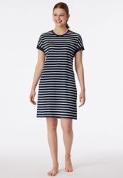 Schiesser Nachthemd Casual Essentials mit garngefärbten günstig online kaufen