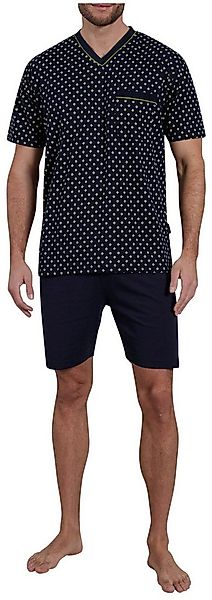 GÖTZBURG Schlafanzug Herren Shorty Pyjama (2 tlg) Baumwolle günstig online kaufen