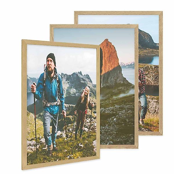 PHOTOLINI Bilderrahmen 3er Set breite Rahmen, günstig online kaufen