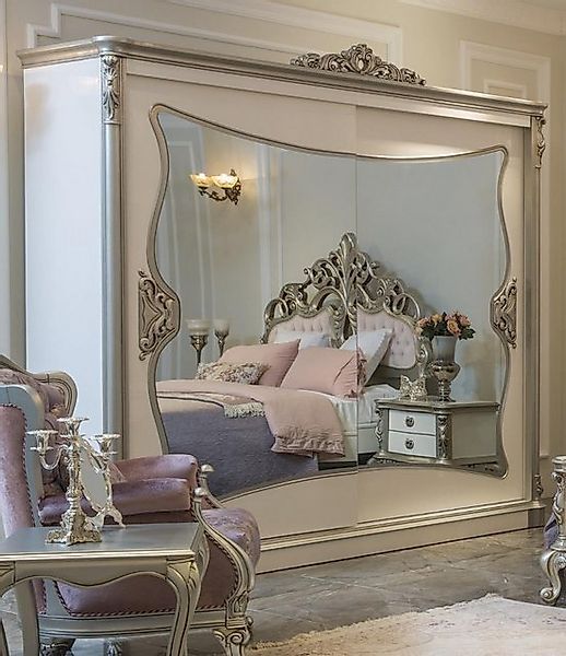 JVmoebel Kleiderschrank Klassischer Schrank Regal Kleiderschränke Garderobe günstig online kaufen