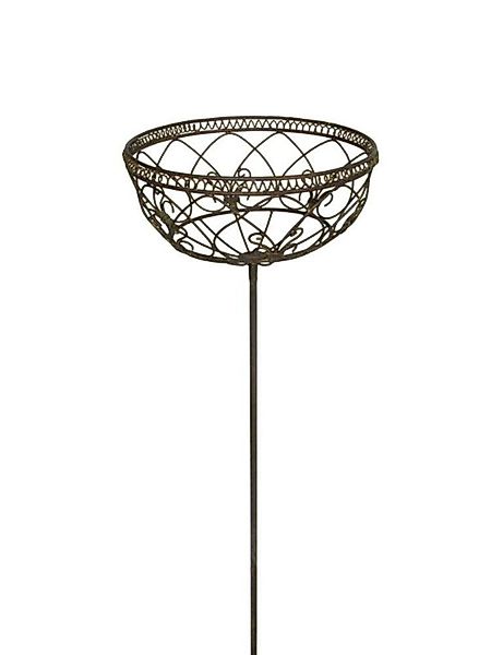 finehomegarden Gartenstecker Korb am Stab Pflanzkorb günstig online kaufen