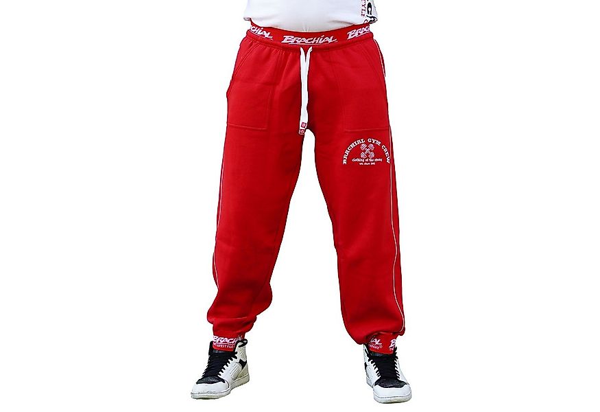 BRACHIAL THE LIFESTYLE COMPANY Sporthose Brachial Sporthose "Gym Crew" rot/ günstig online kaufen