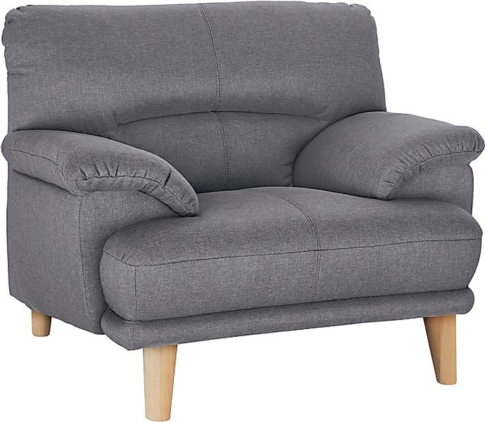 TRENDMANUFAKTUR Sessel »Cecilia, Loungesessel, italienisches Design, bequem günstig online kaufen