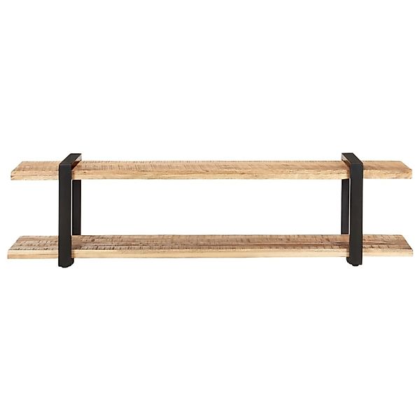 Tv-schrank 160x40x40 Cm Raues Mango-massivholz günstig online kaufen