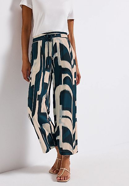 STREET ONE Stoffhose "Style Emee", Sommerhose mit elastischem Bund und Tunn günstig online kaufen