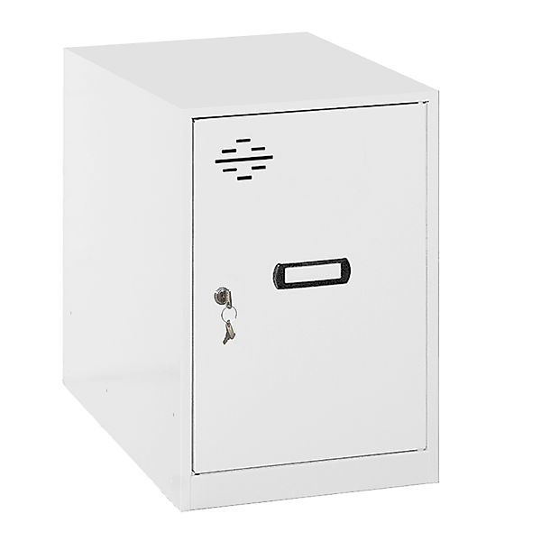 PROREGAL Schließfachwürfel AMEGO HxBxT 47,5 x 30 x 50 cm Ohne Standfüße Wei günstig online kaufen