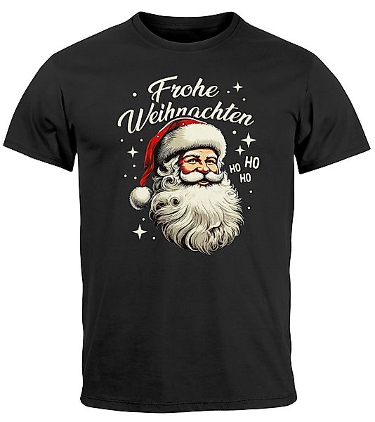 MoonWorks Print-Shirt Herren T-Shirt Weihnachten Santa günstig online kaufen