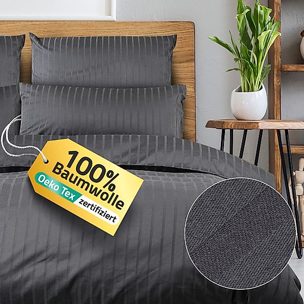 Slummer Bettwäsche Baumwolle Mako-Satin in Gr. günstig online kaufen