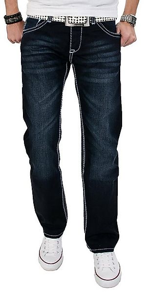Alessandro Salvarini Straight-Jeans A. Salvarini Herren Designer Jeans Hose günstig online kaufen