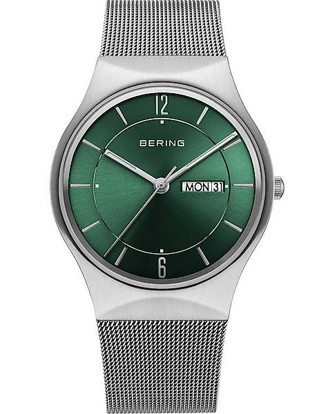 Bering Quarzuhr Bering 11938-008DD Classic Herrenuhr Day-Date 38mm 3ATM Ber günstig online kaufen