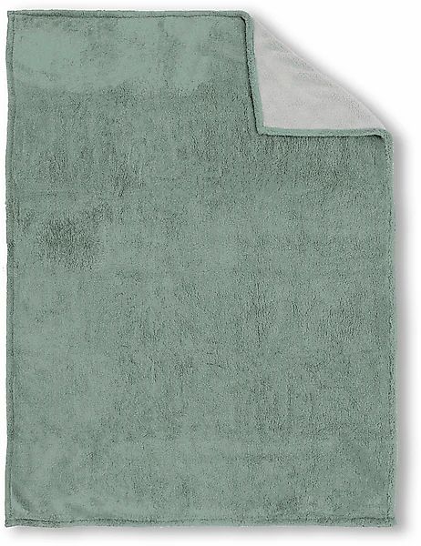 Biberna Tagesdecke »Tagesdecke Sherpa«, Kuscheldecke, superweiche + warme S günstig online kaufen