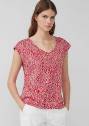 s.Oliver Kurzarmshirt T-Shirt T-Shirt mit weitem günstig online kaufen