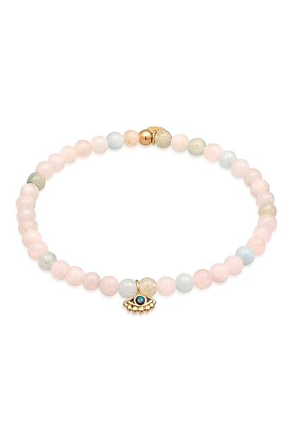 Elli Premium Armband Morganit Perlen Nazar günstig online kaufen