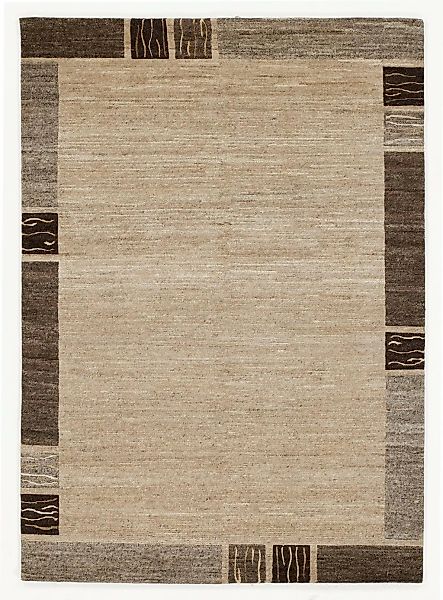 OCI DIE TEPPICHMARKE Wollteppich "Natura Silk Greny" rechteckig 20 mm Höhe günstig online kaufen