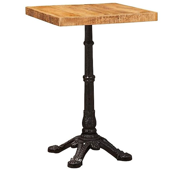 vidaXL Esstisch Esstisch Bistrotisch Braun 50x50x76 cm massives Mangoholz günstig online kaufen