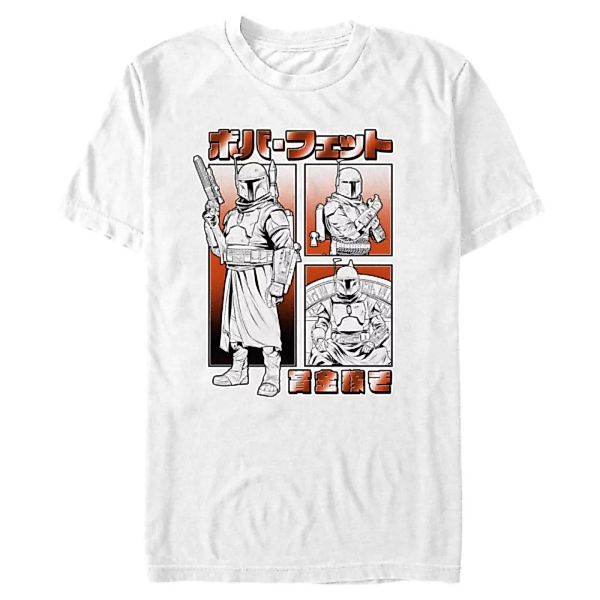 Star Wars - The Mandalorian - Boba Fett Boba Manga - Männer T-Shirt günstig online kaufen