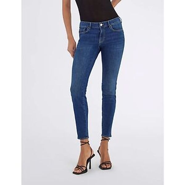 Gas  Slim Fit Jeans STAR UP 66MM-355060_020157 MED BLUE günstig online kaufen