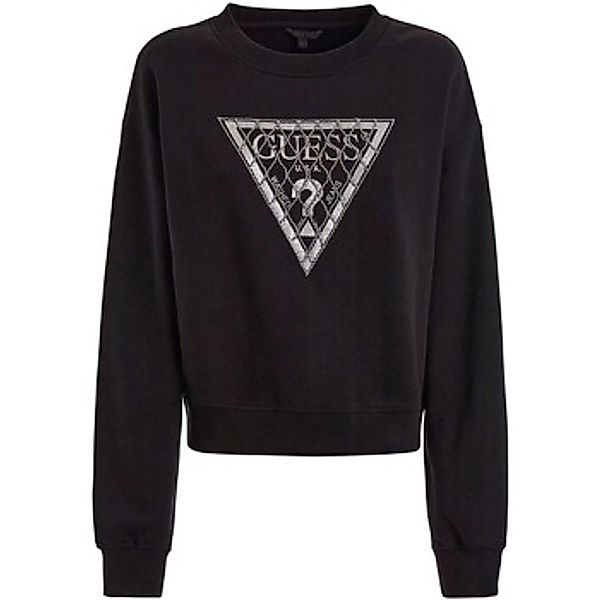 Guess  Sweatshirt Pullover CRYSTAL MESH  Sweatshirt günstig online kaufen