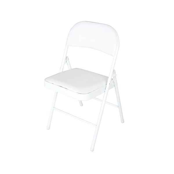 HTI-Living Klappstuhl Klappstuhl Wedigo Kunstleder Weiß-Weiß günstig online kaufen
