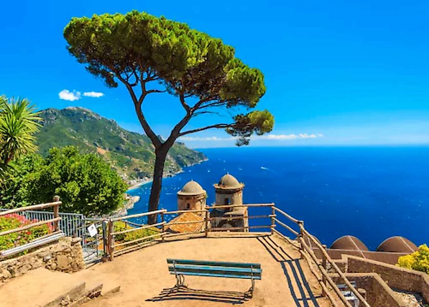 Papermoon Fototapete »Panorama Ravello Amalfi« günstig online kaufen