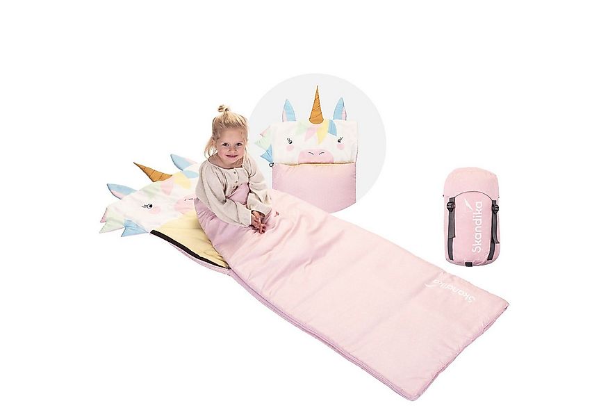 Skandika Schlafsack Soti, Schlafsack für Kinder bis 150 cm, buntes Design E günstig online kaufen