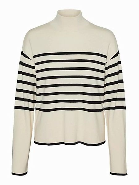 Vero Moda Strickpullover "VMNEWHAPPINESS LS HIGHNK PULLOVER GA BOO" günstig online kaufen