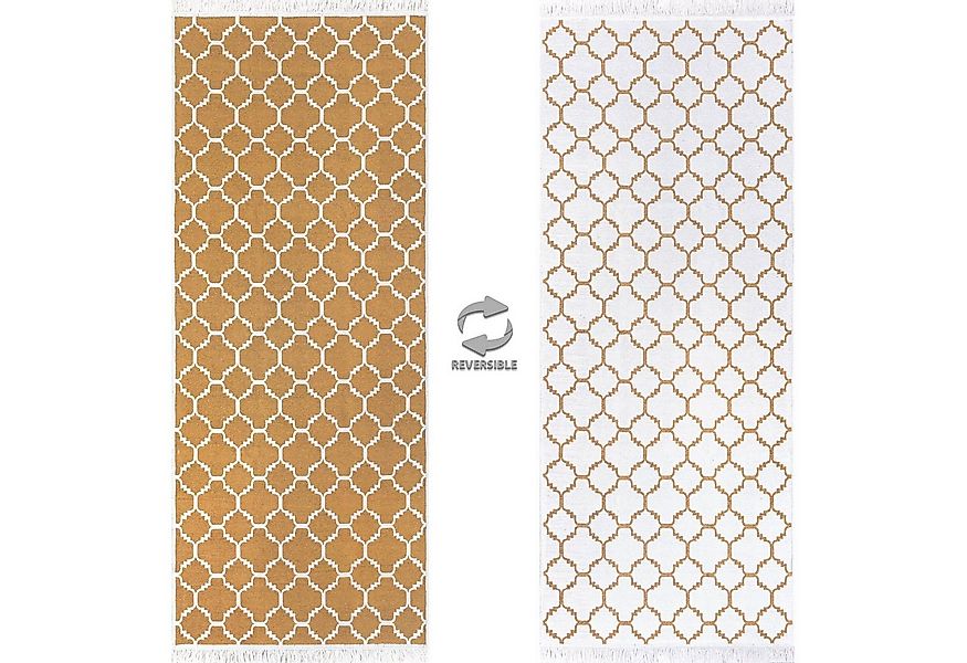 Jimri Teppich Kelim, Läufer, Wohnzimmer Teppich Flur Läufer günstig online kaufen