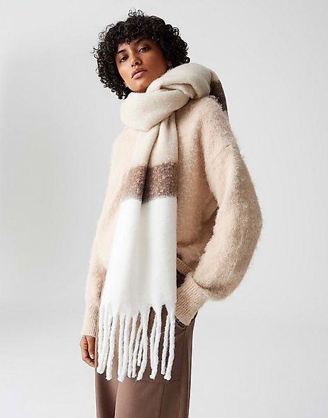 OPUS Schal ALLANIS gebrushter Schal mit Fransen, one size, extrem weicher G günstig online kaufen