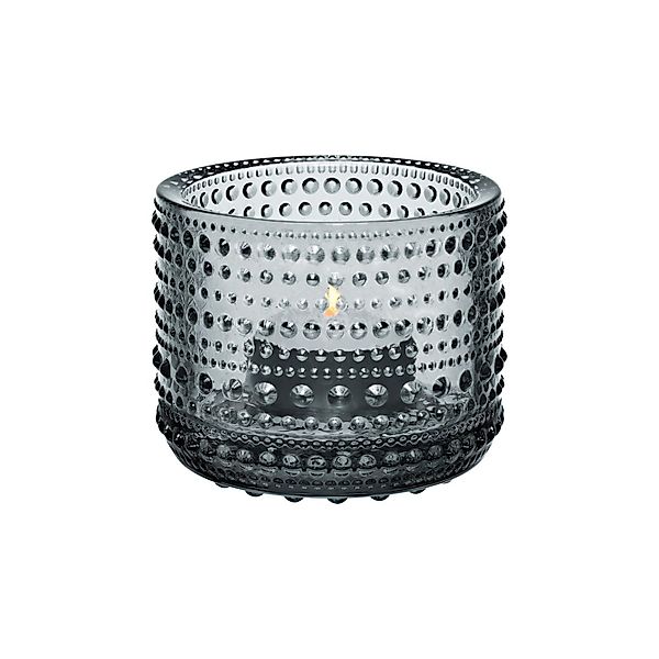 IITTALA Teelichthalter Kastehelmi Grau günstig online kaufen