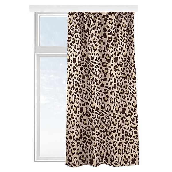 Bilderdepot24 Vorhang Gardine Muster Leopard Türvorhang günstig online kaufen