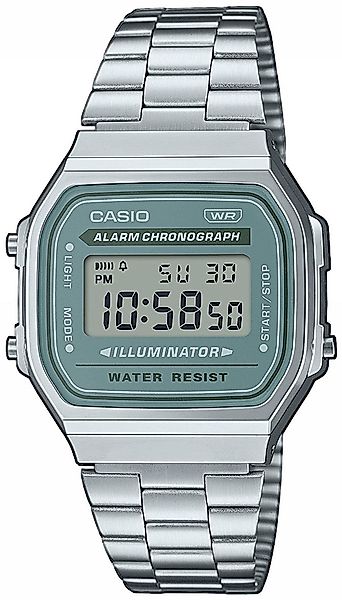 CASIO VINTAGE Chronograph A168WA-3AYES, Quarzuhr, Armbanduhr,Damenuhr, günstig online kaufen
