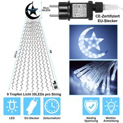 Rosnek LED-Baummantel Stern-Topper, 8 Modi, für günstig online kaufen