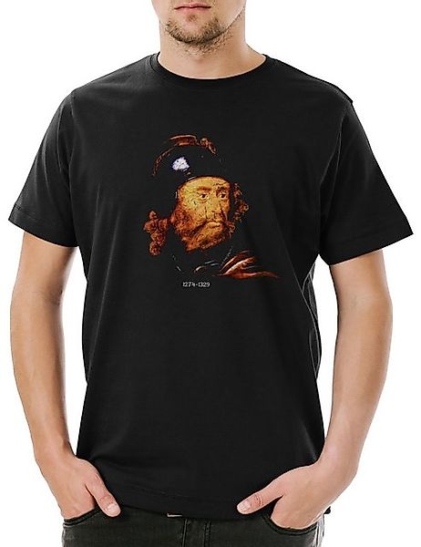 Urban Backwoods Print-Shirt Robert The Bruce Herren T-Shirt King William Wa günstig online kaufen
