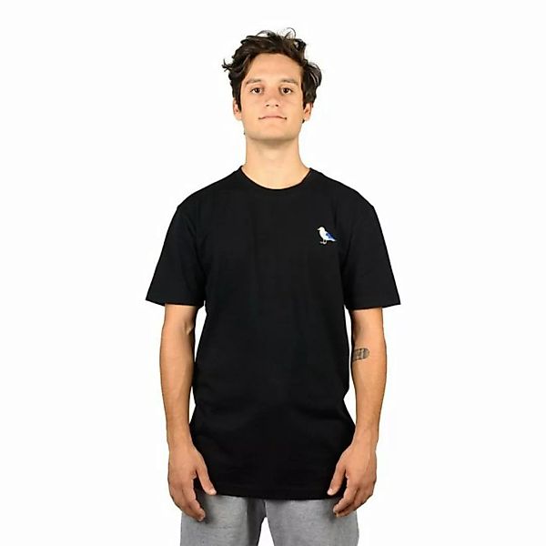 Cleptomanicx T-Shirt Embro Gull - black günstig online kaufen