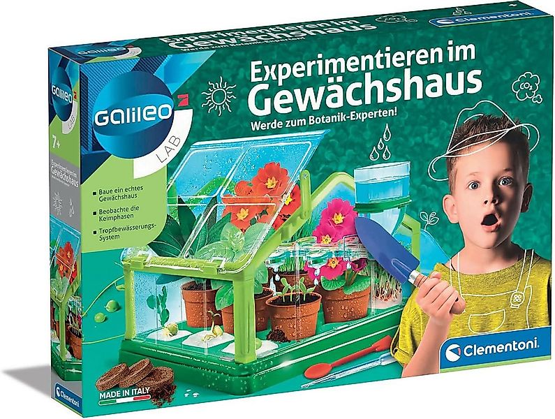 Clementoni® Experimentierkasten Clementoni 59081 - Experimentieren im Gewäc günstig online kaufen