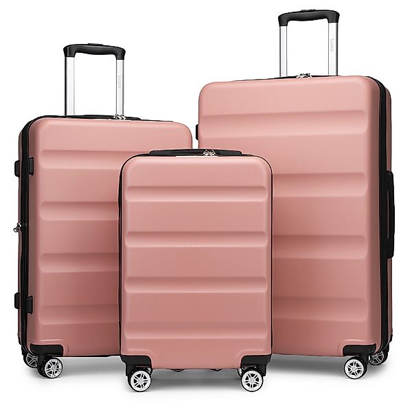 KONO Handgepäckkoffer Leichter Hartschalen-Trolley mit TSA-Schloss günstig online kaufen