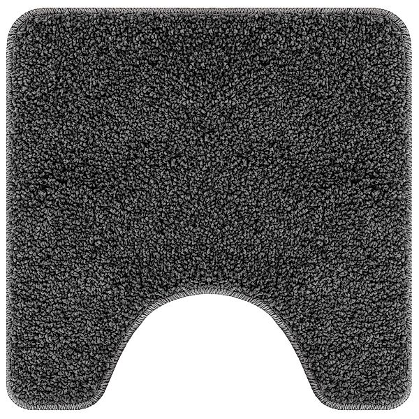 vidaXL Badematte Badematte U-Form Dunkelgrau 50x50 günstig online kaufen