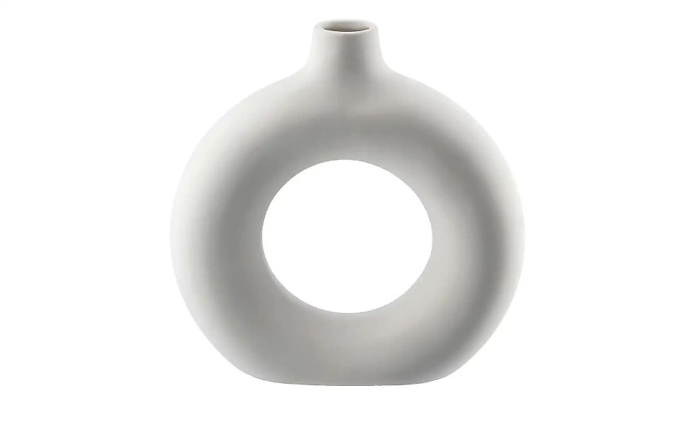 Vase   ¦ weiß ¦ Porzellan ¦ Maße (cm): B: 21 H: 21,3 T: 6.0 Accessoires > V günstig online kaufen