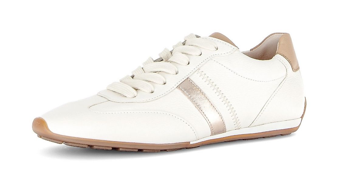 Gabor Sneaker Freizeitschuh, Halbschuh, Schnürer, Kontrastbesatz günstig online kaufen