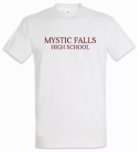 Urban Backwoods Print-Shirt Mystic Falls High School Herren T-Shirt Vampire günstig online kaufen