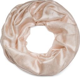 styleBREAKER Loop Seidiger Einfarbiger Loop Glitzer, günstig online kaufen