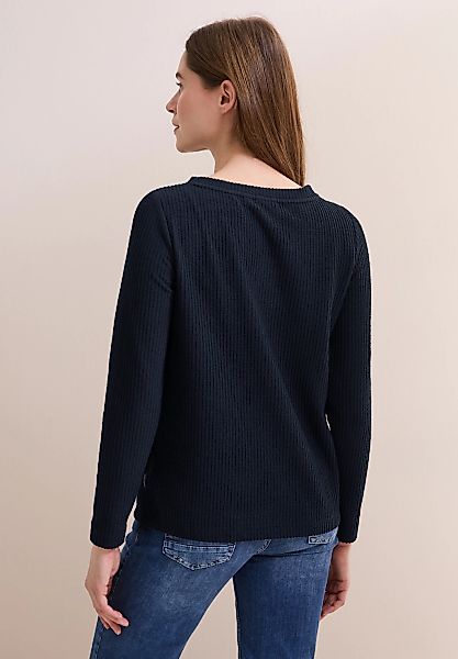 Cecil Langarmshirt, mit Struktur günstig online kaufen