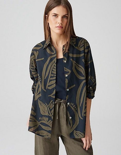 OPUS Langarmbluse FUMINE TROPICAL aus luftiger Baumwolle günstig online kaufen