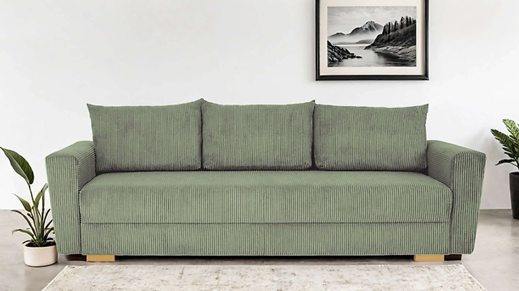 INOSIGN 3-Sitzer »MAGHERA Schlafsofa mit Bettkasten, in hochwertiger Verarb günstig online kaufen