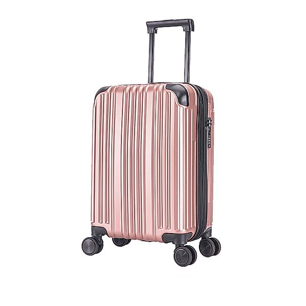 interGo Hartschalen-Trolley Reisekoffer mit 4 Rollen günstig online kaufen