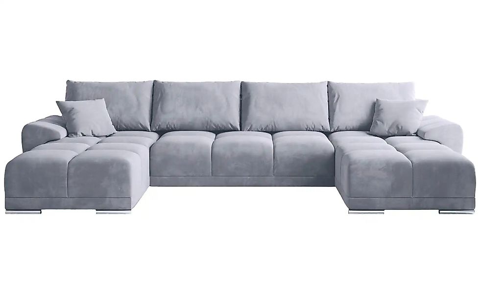 Wohnlandschaft  Nubes ¦ grau ¦ Maße (cm): B: 360 H: 85 Polstermöbel > Sofas günstig online kaufen